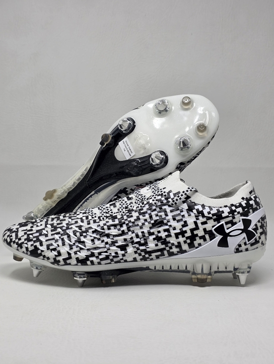 UNDER ARMOUR UA Magnetico Elite 5 FG Mens Size 11.5 6009198-001 Black White 2025 main image 6